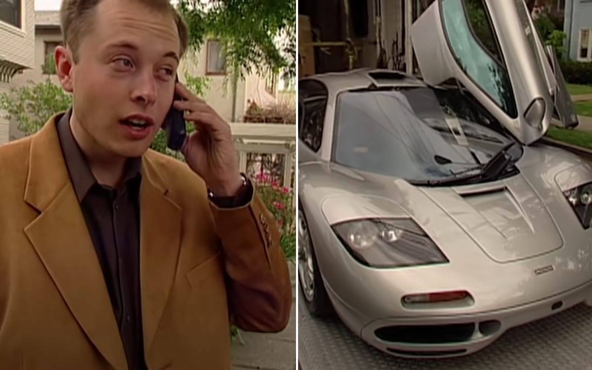Приобретенный Илоном Маском в 1999 году автомобиль McLaren стоил 1 миллион долларов.
