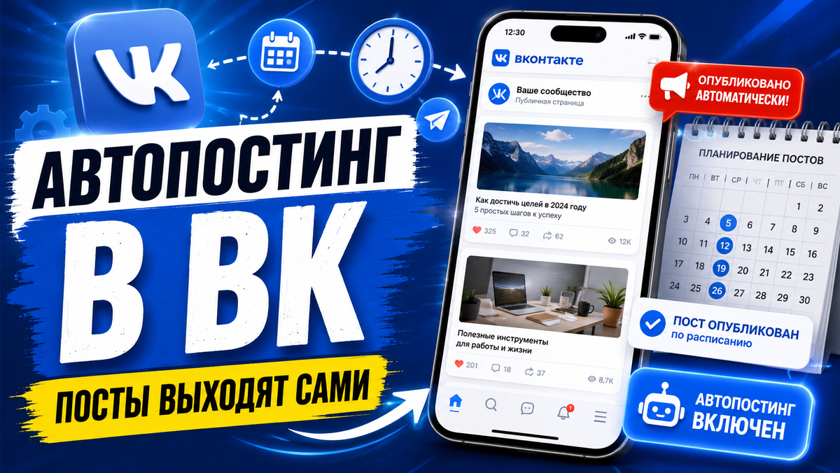 Автопостинг в ВК