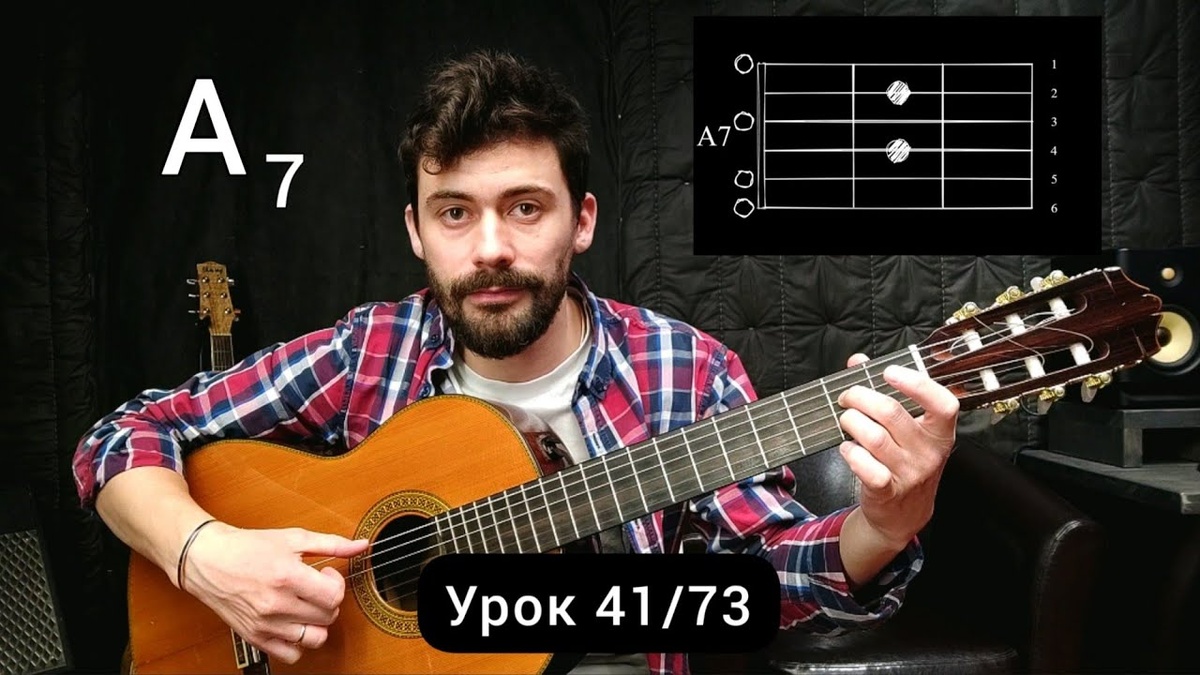 Аккорд А7 [Урок 41] Гитара для Начинающих
