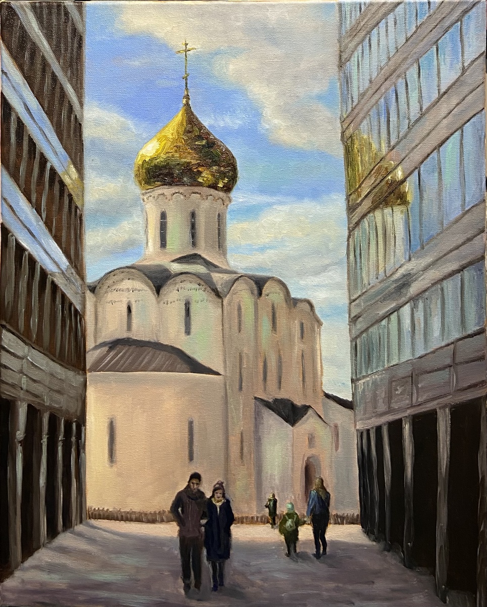 Холст, масло, 40/50 см. 2024 г 