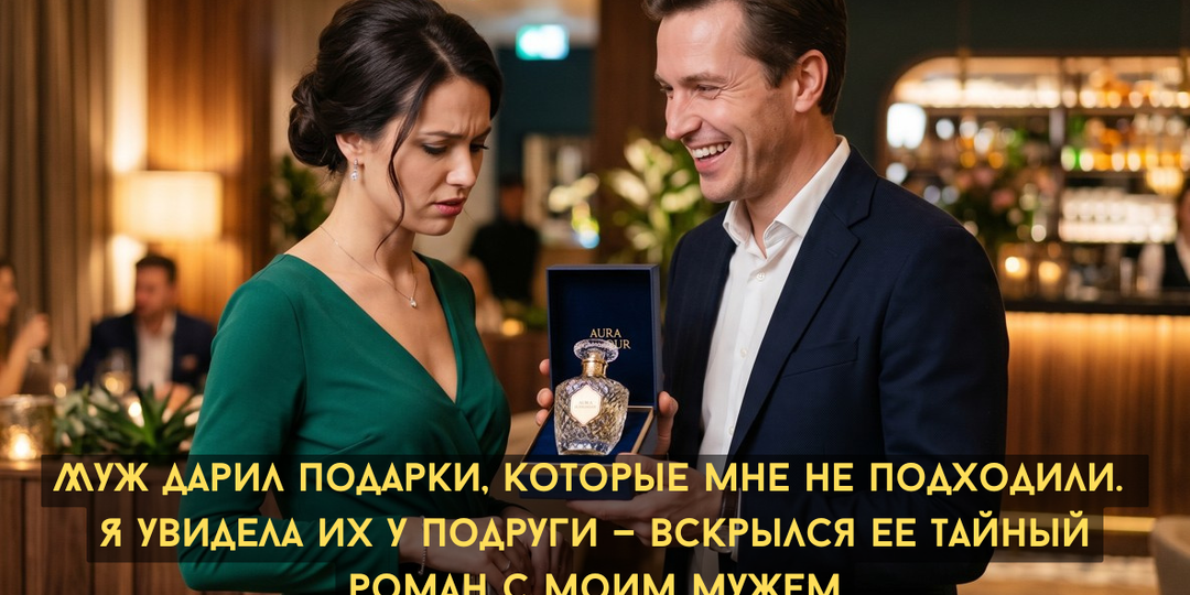 Муж дарил подарки, которые мне не подходили. Я случайно увидела их у подруги — вскрылся ее тайный роман с моим мужем
