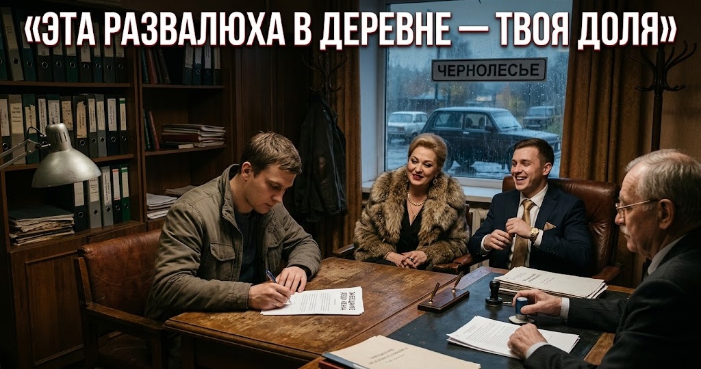«Эта развалюха в деревне — твоя доля», — смеялись родственники..