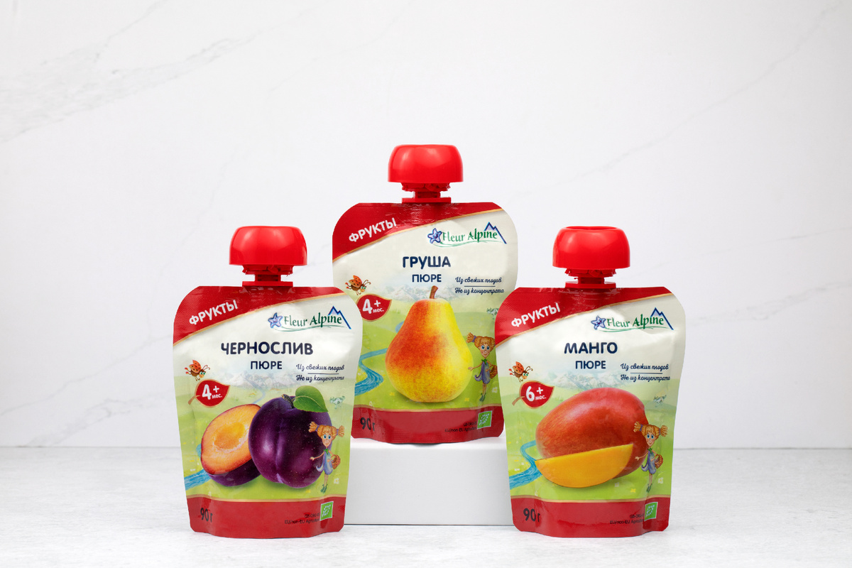Монокомпонентное пюре Fleur Alpine
