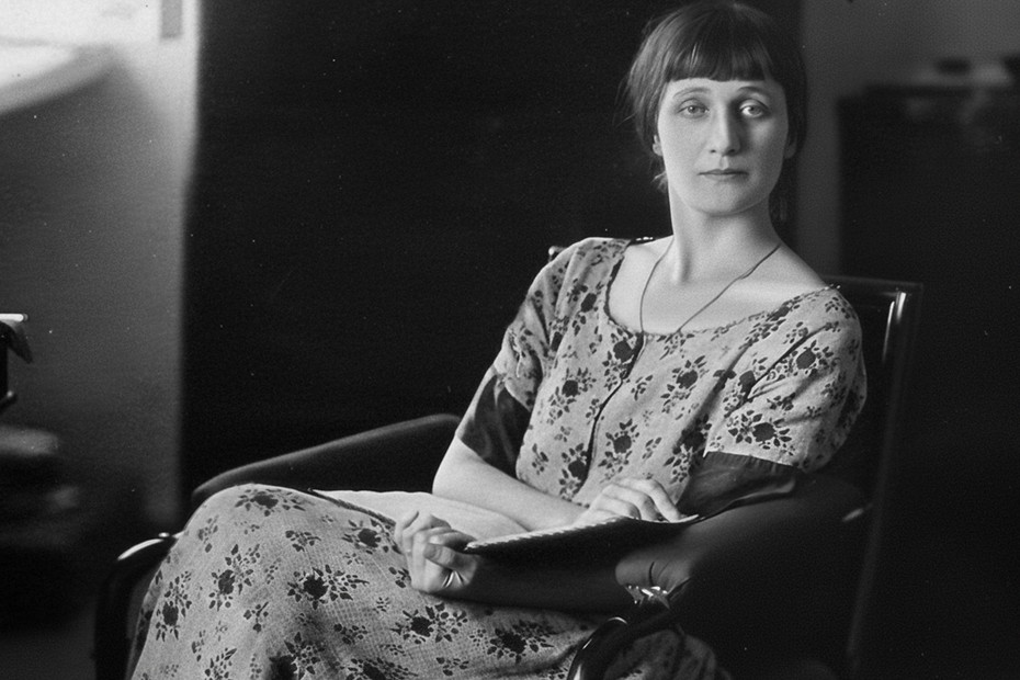 Анна Ахматова в 1924 г. Фото: https://ru.wikipedia.org/