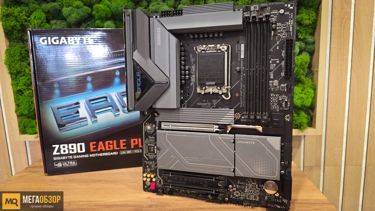    Обзор и тесты материнской платы GIGABYTE Z890 Eagle Plus MegaObzor.com