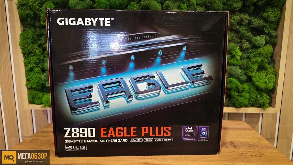    Обзор и тесты материнской платы GIGABYTE Z890 Eagle Plus MegaObzor.com