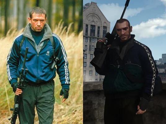 Образ Нико Беллика из GTA 4 полностью вдохновлен Владимиром Машковым из фильма «В тылу врага»