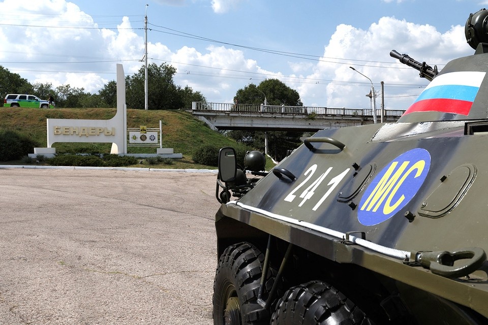    Миротворческий пост российских военнослужащих в городе Бендеры, Приднестровье. Фото: Вадим Савицкий/пресс-служба Минобороны РФ/ТАСС