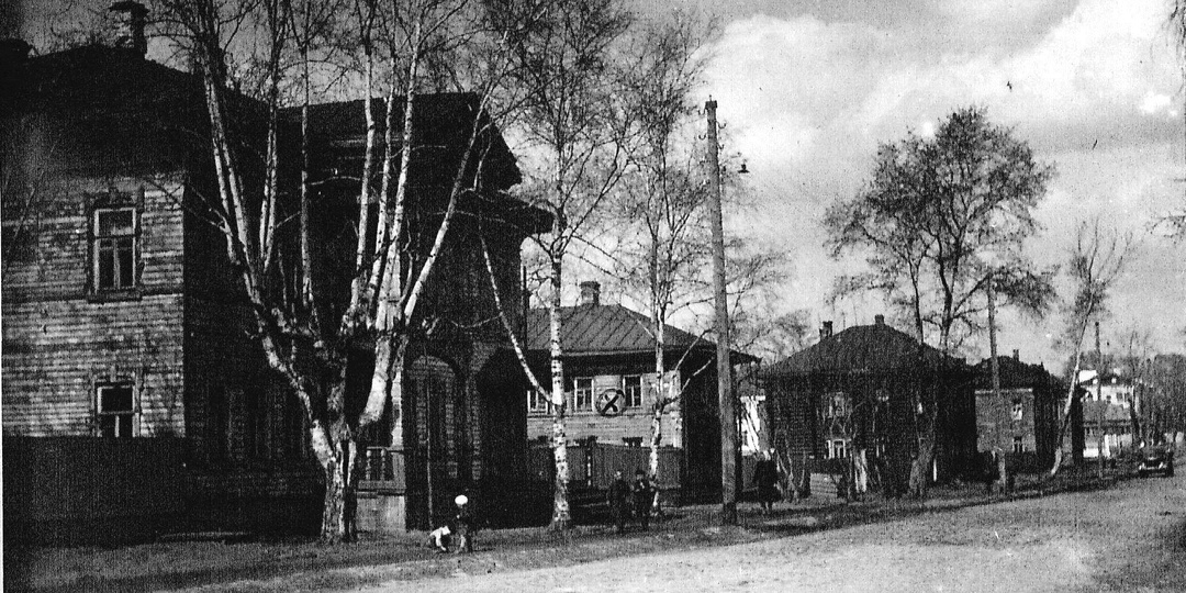 Улица Калинина (современная ул. Зосимовская) в конце 1950-х годов