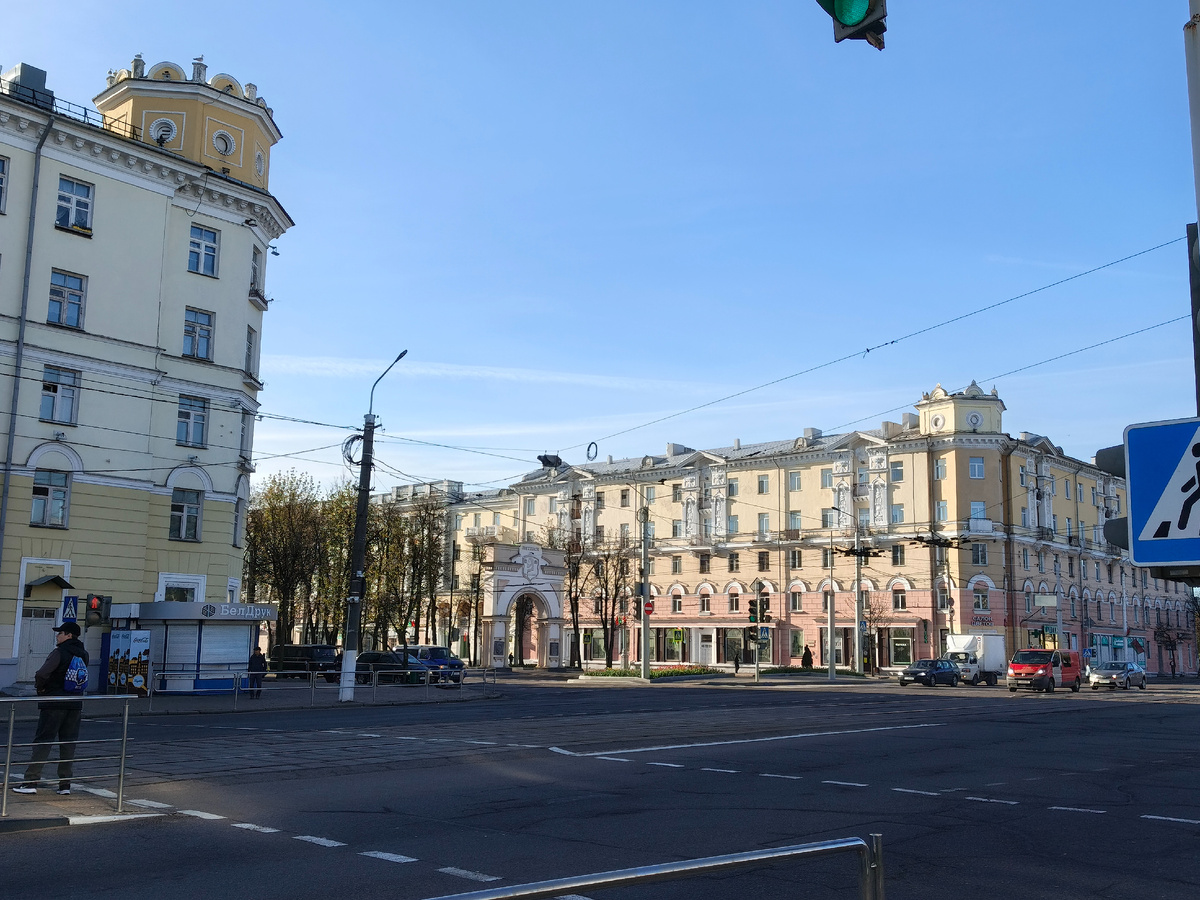 Улица Космонавтов. Витебск