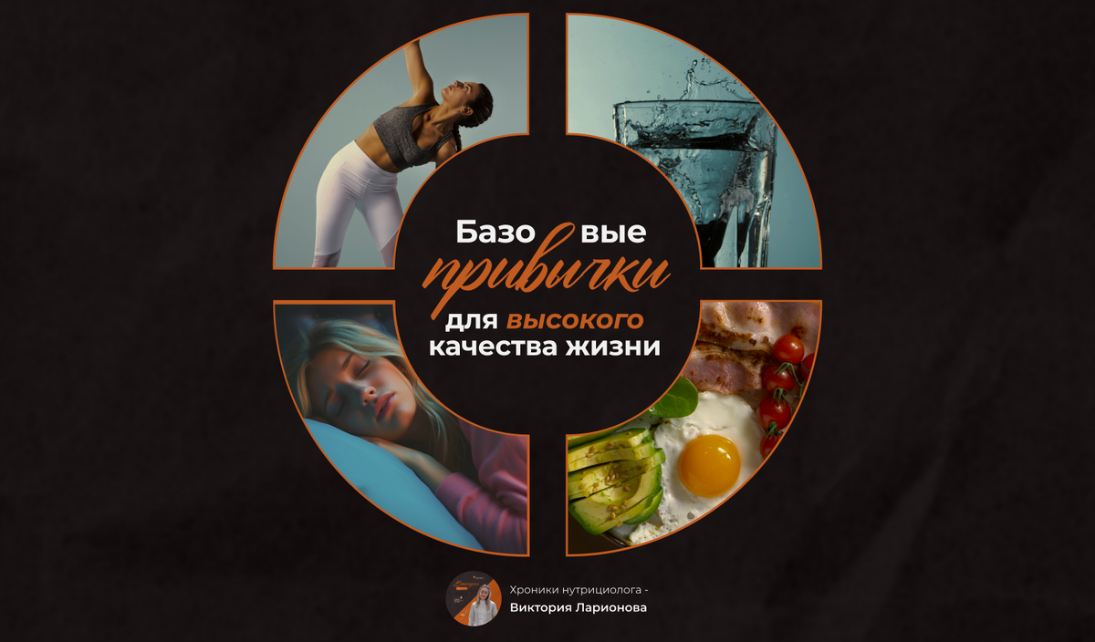 Обложка для поста базовые привычки