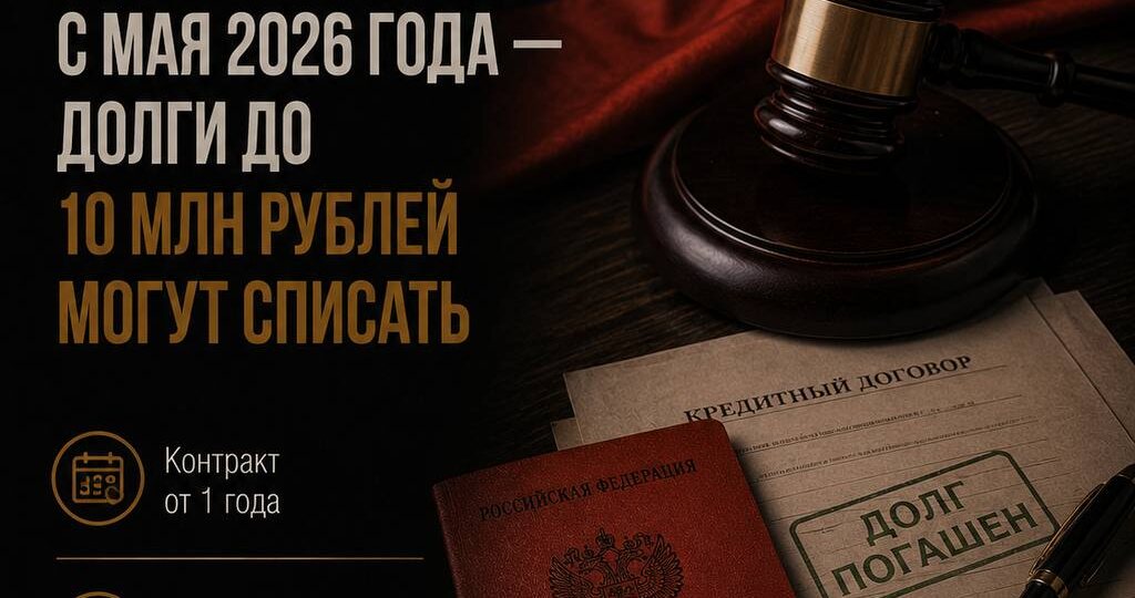 Кредитное списание для контрактников в 2026 году: до 10 млн рублей — кому и как получить