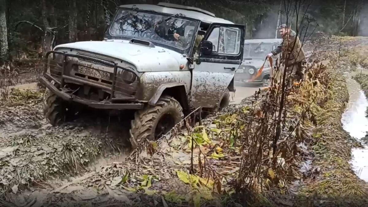    Дороги к месту съемки stalker