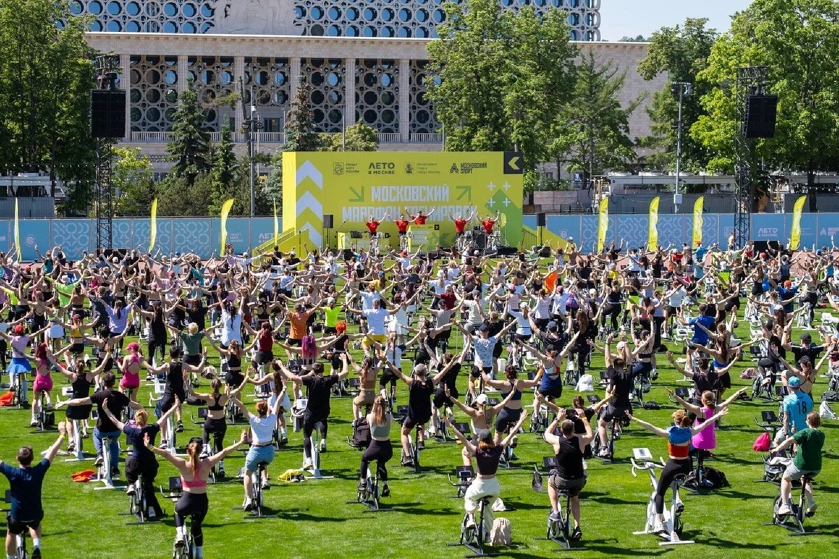    В «Лужниках» 27 июня состоится Московский марафон тренировок