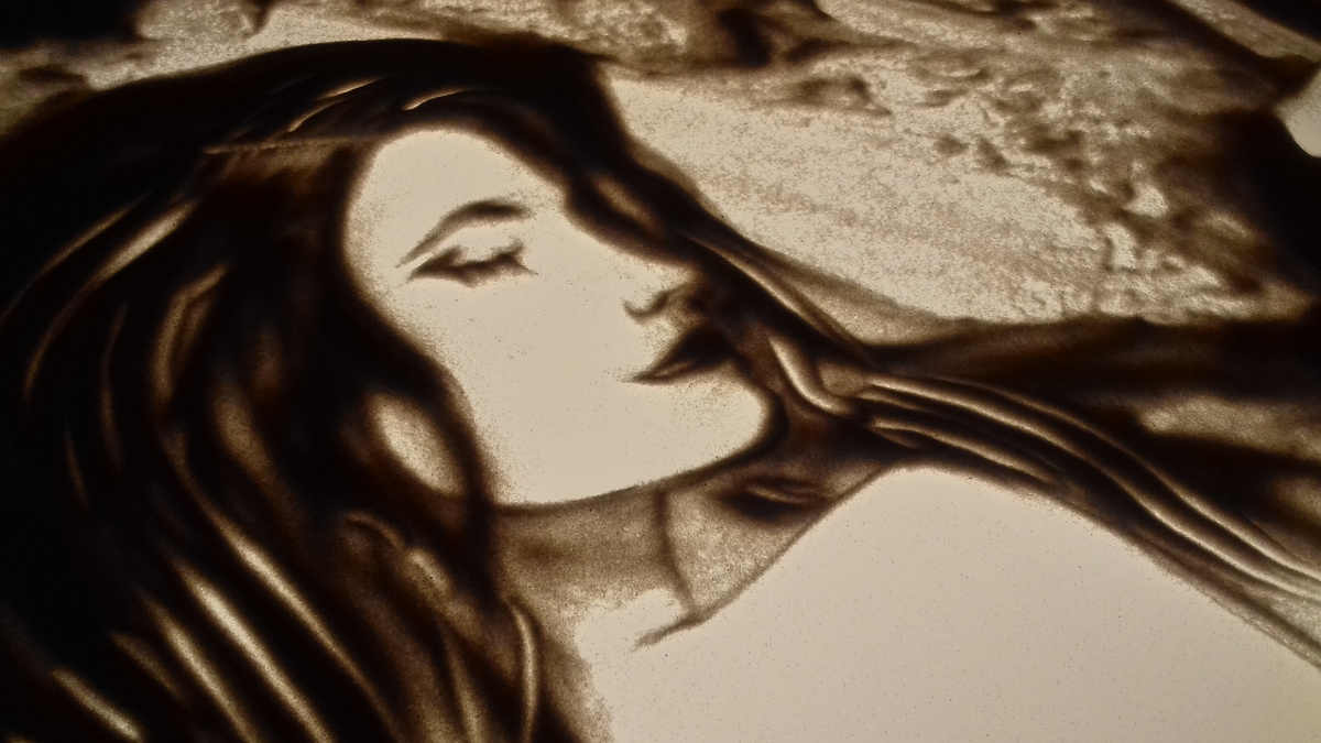   "Gods & Monsters" sand animation.
