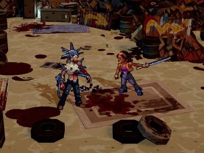    По мотивам «Ходячих мертвецов» анонсировали игру в духе Streets of Rage [ВИДЕО]