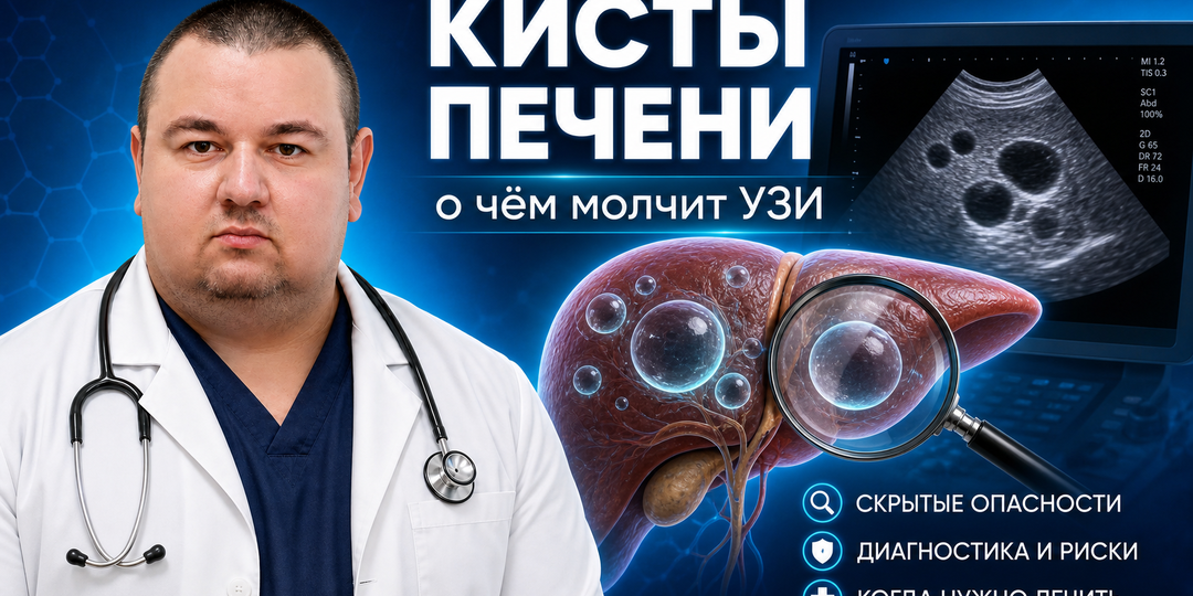 Кисты печени: о чем молчит УЗИ