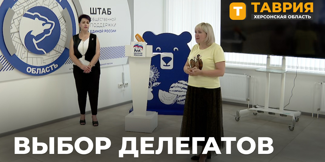 В Геническе и Новотроицке прошли конференции местных отделений «Единой России»