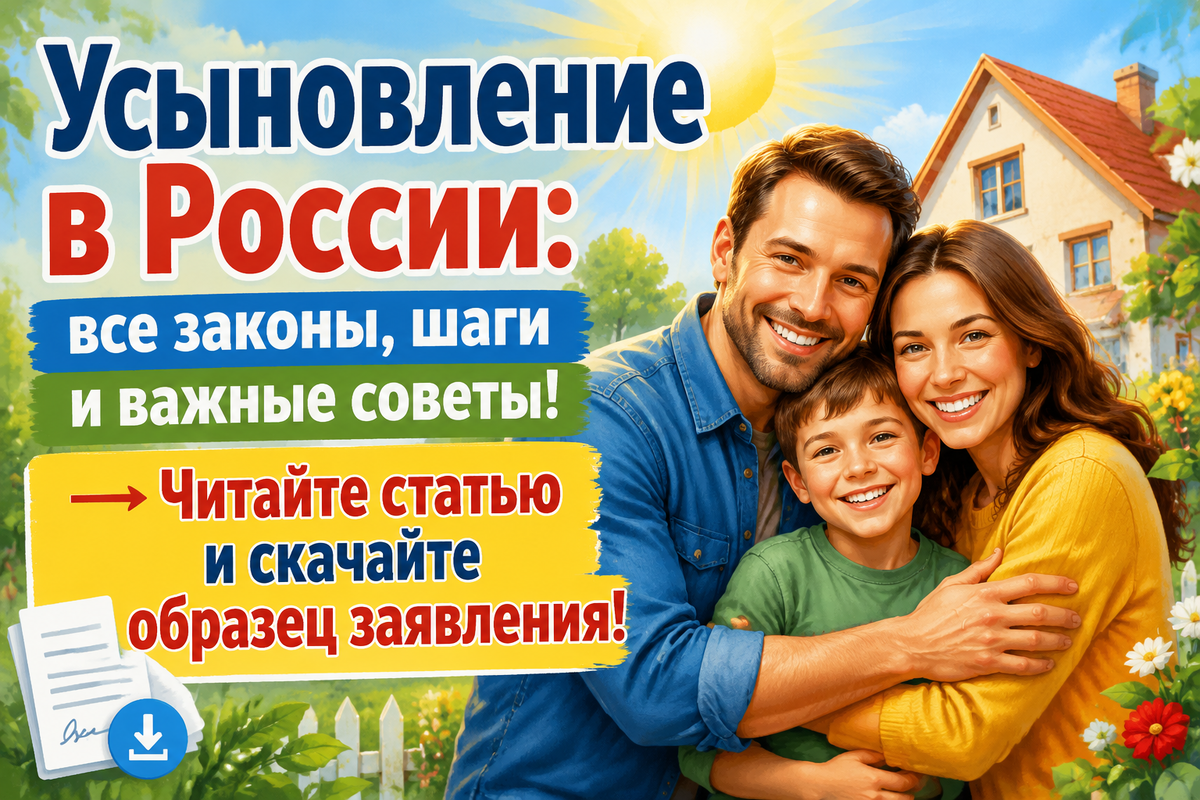 Усыновление в России: все шаги и самые нужные советы на одном канале!