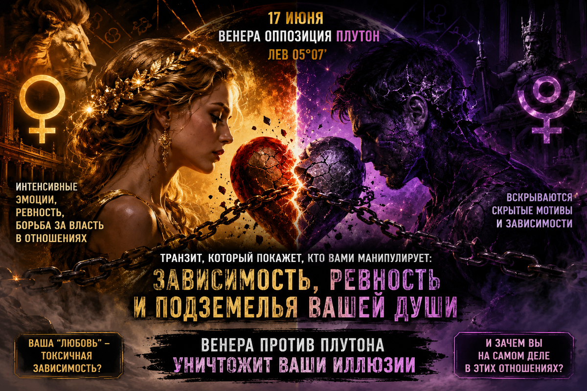 Астрология отношений и любви. Зависимость и ревность