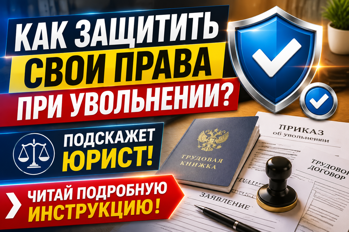 Как защитить свои права при увольнении — советы юриста и реальные примеры