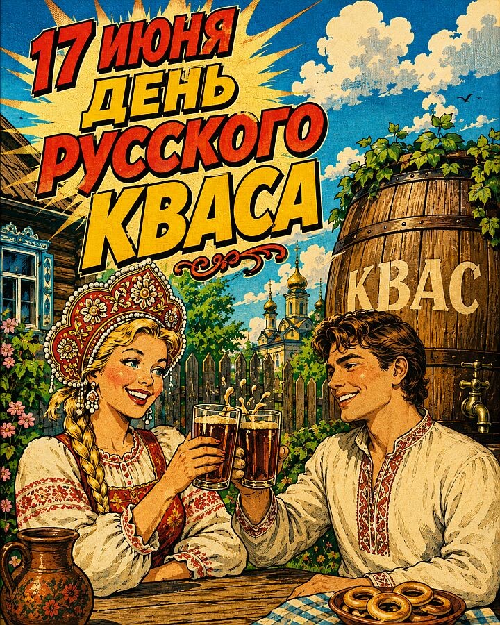 17 июня - День русского кваса. podarokplus.ru