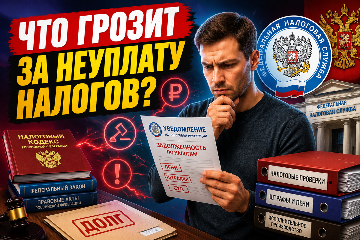Неуплата налогов: вся правда о рисках и штрафах. Законные пути решения проблем.