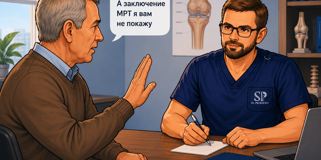 Идёте за вторым мнением? Не прячьте МРТ и прошлые заключения от врача