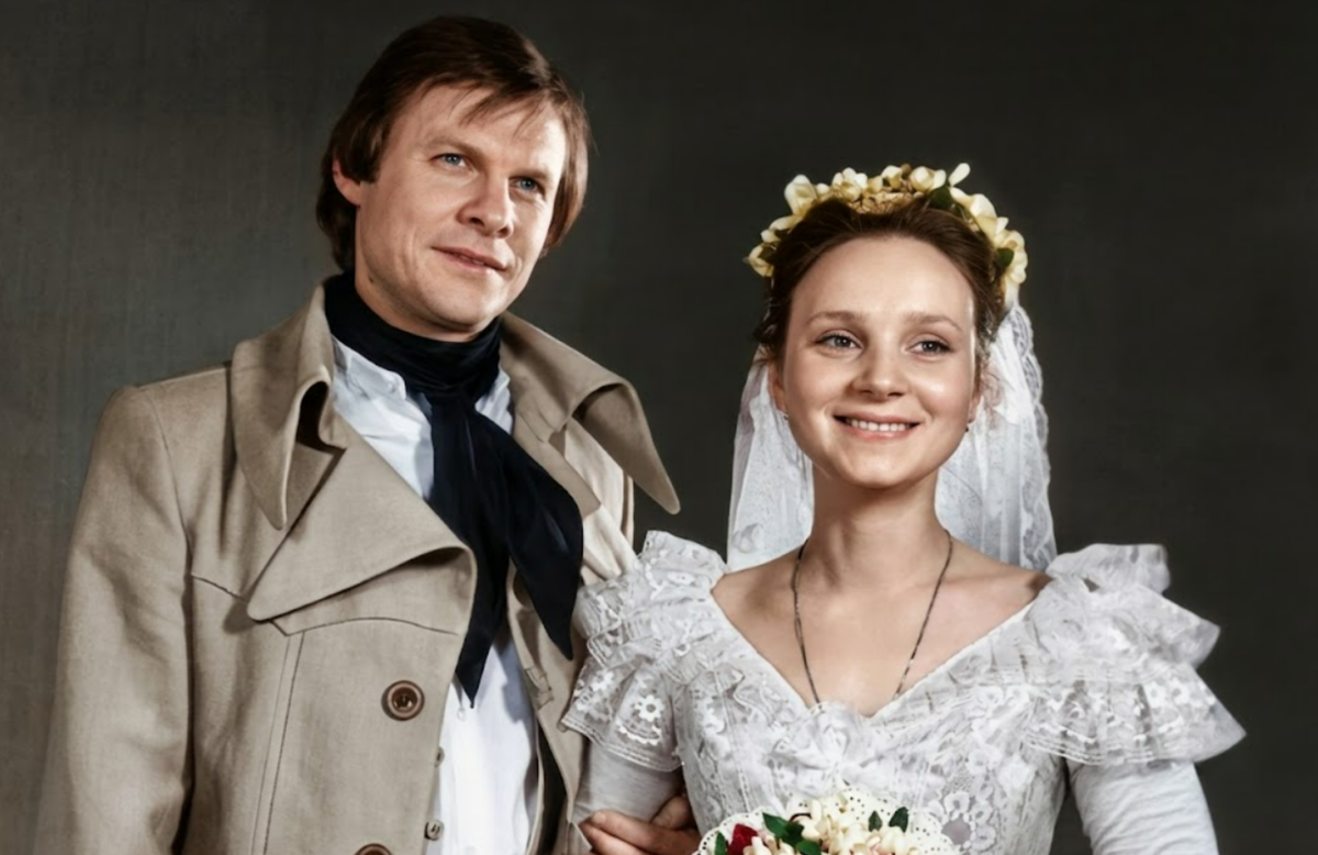 Виталий Соломин и Евгения Глушенко в театральной постановке
