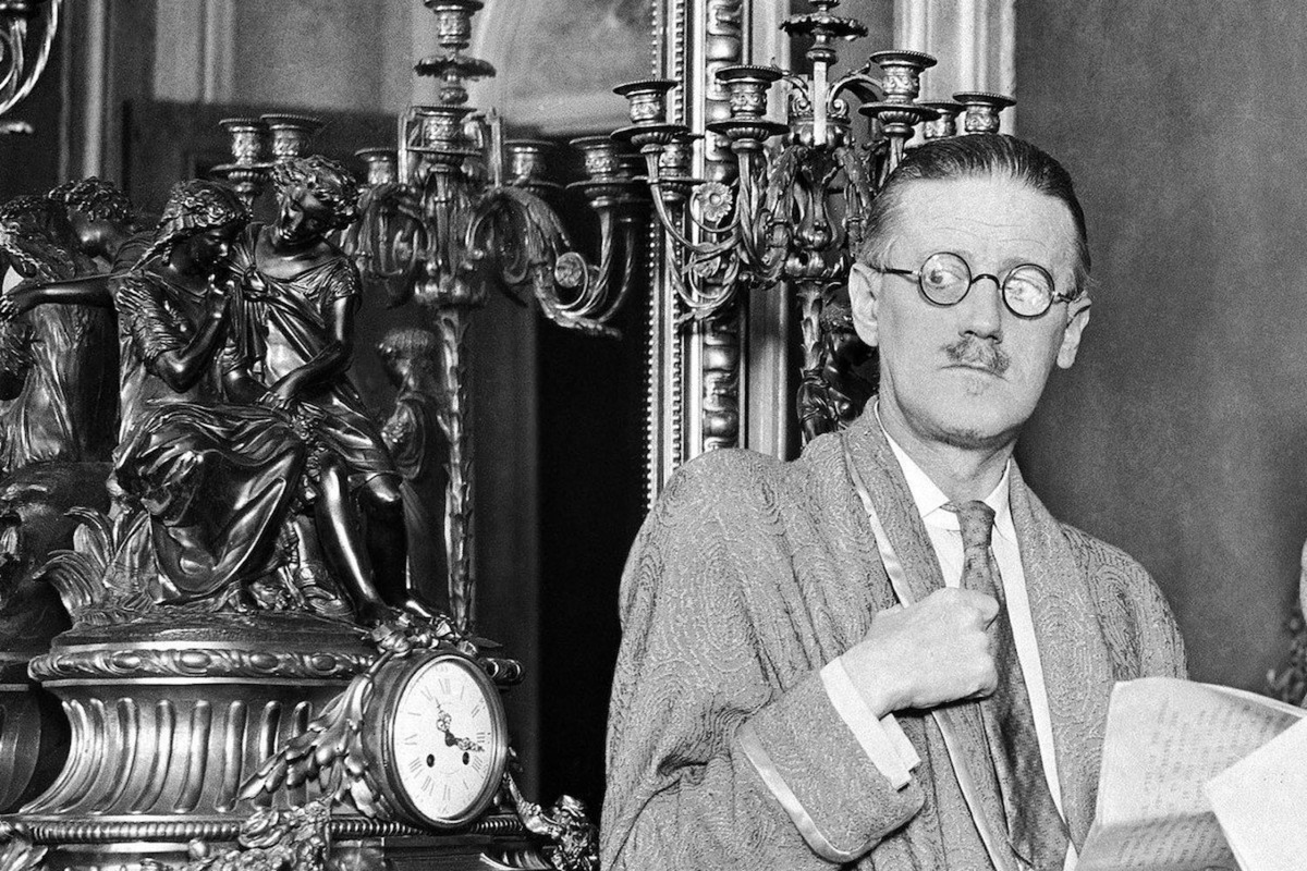    Ирландский писатель Джеймс Джойс. скриншот с сайта Jacobin