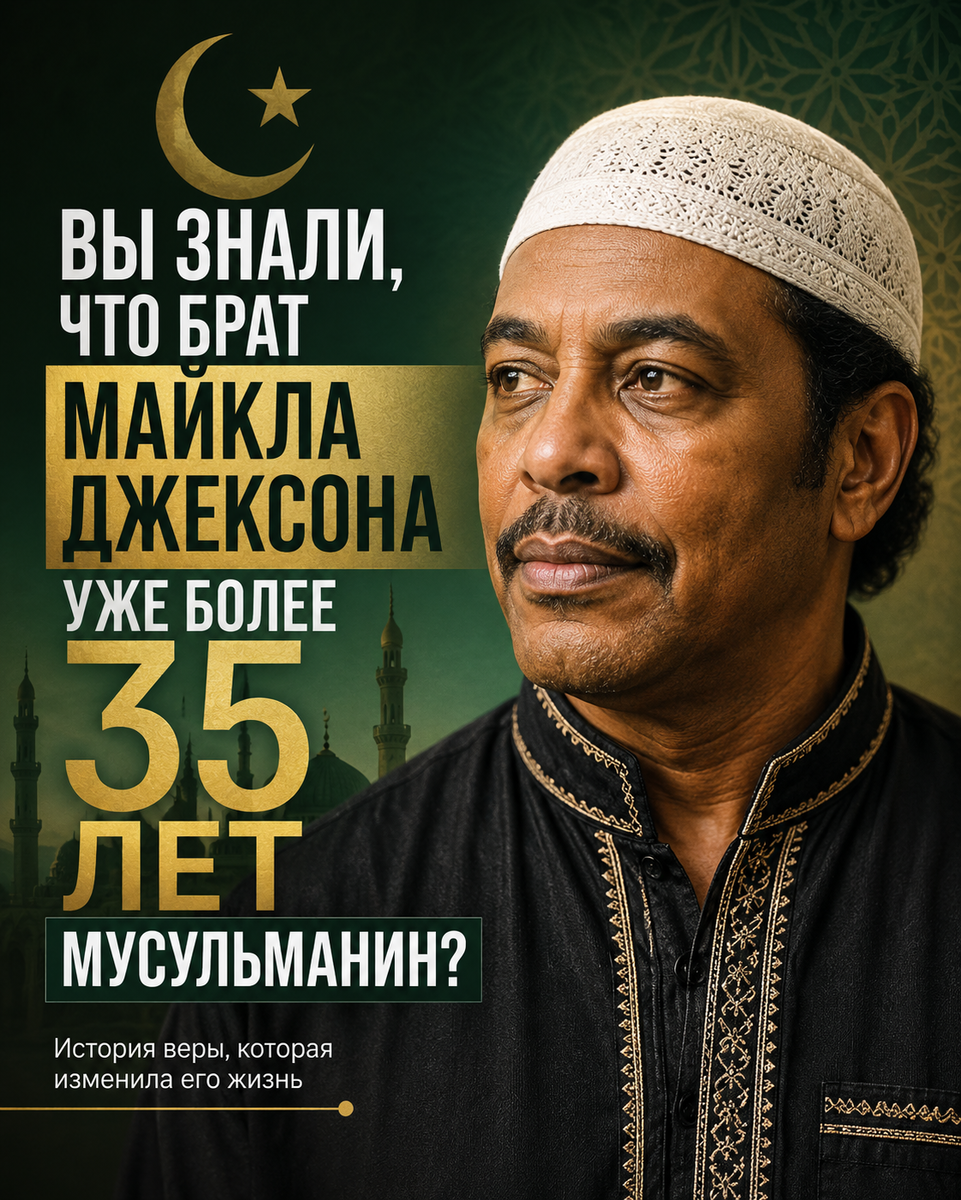 Брат Майкла Джексона мусульманин.