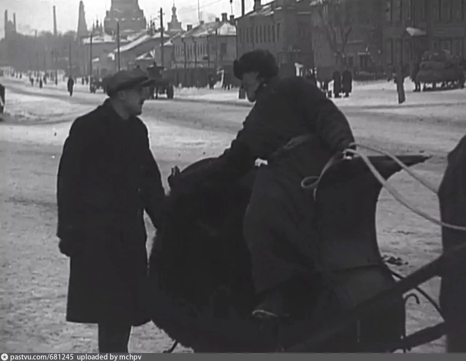 Мясная-Бульварная улица, 1933 – 1934 г. Aвтор: William Osgood Field.