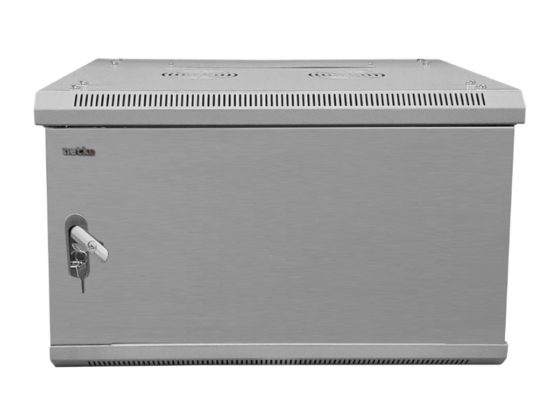 Шкаф настенный 22U серия WMA (Wall Maestro) (600х600х1220), передняя дверь металл, разборный, серый, Netko