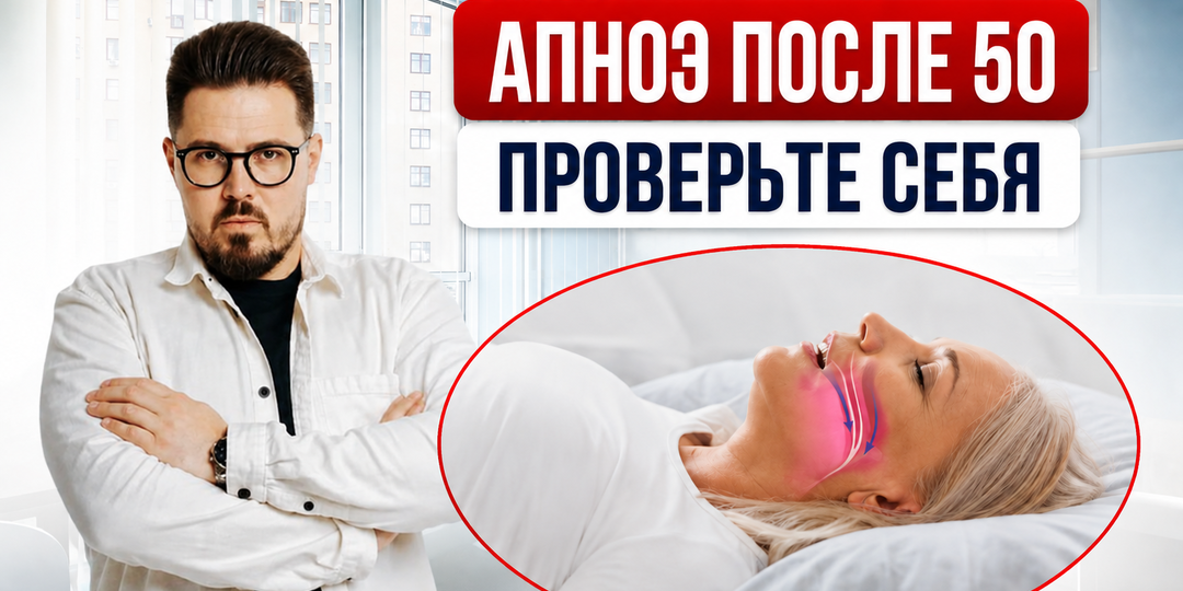 Просыпаетесь разбитым? 4 признака апноэ, которые нельзя игнорировать после 50 лет
