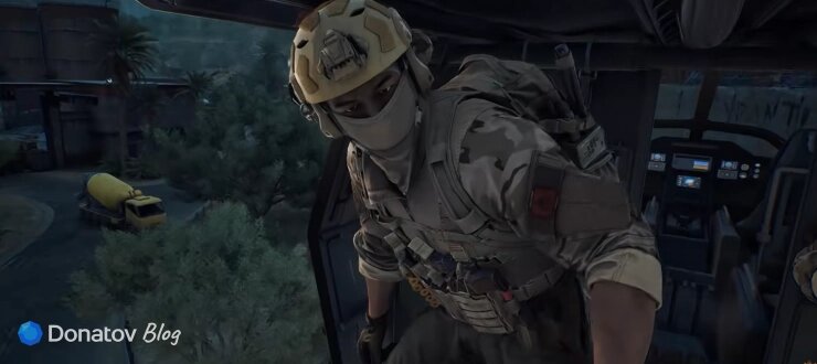    Начало матча в Delta Force