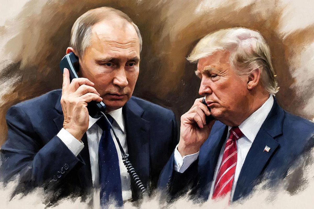 Владимир Путин стал первым из мировых политических деятелей, кто направил Дональду Трампу поздравительное послание.  Фото: Изображение сгенерировано с помощью ИИ / Светлана Возмилова