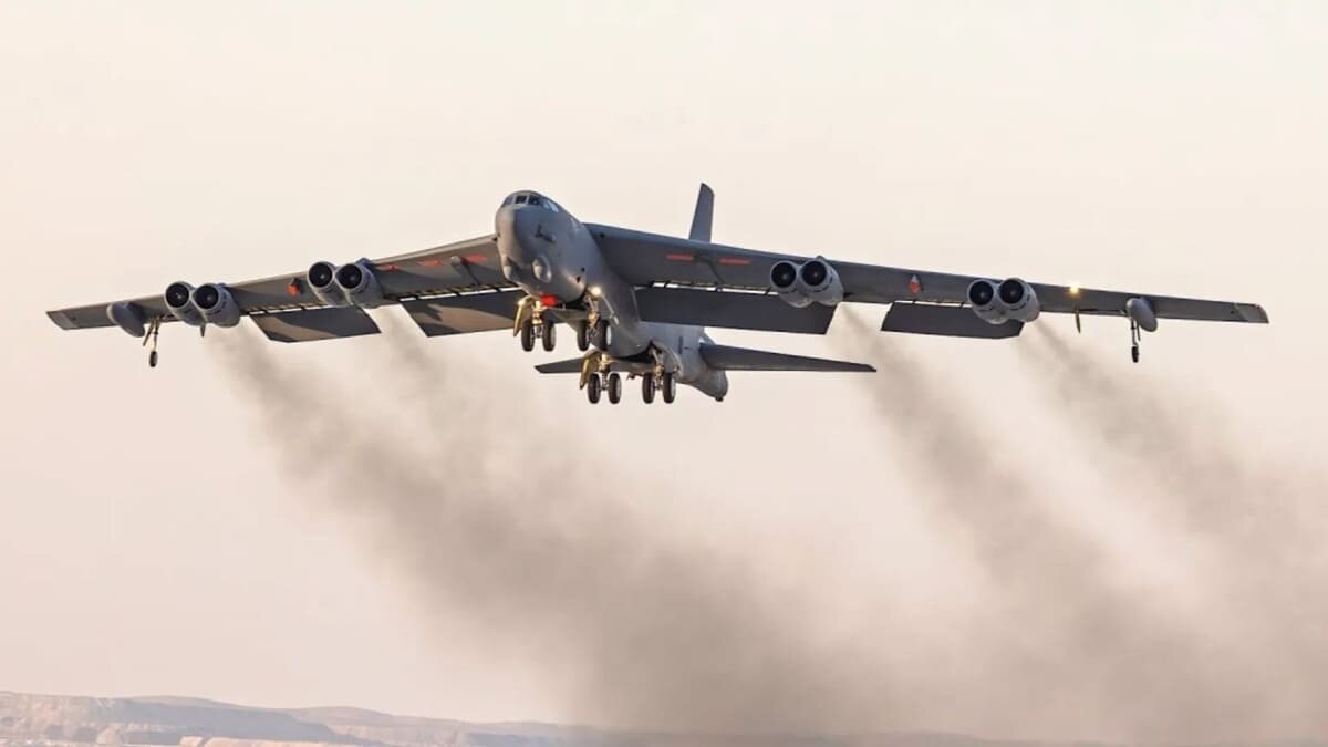    Стратегический бомбардировщик B-52H Stratofortress / © USAF