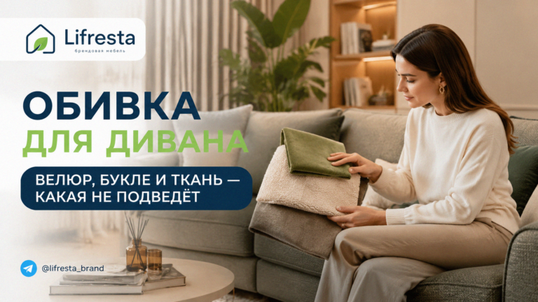    Разнообразие обивок для дивана: велюр, букле и ткань site-admin