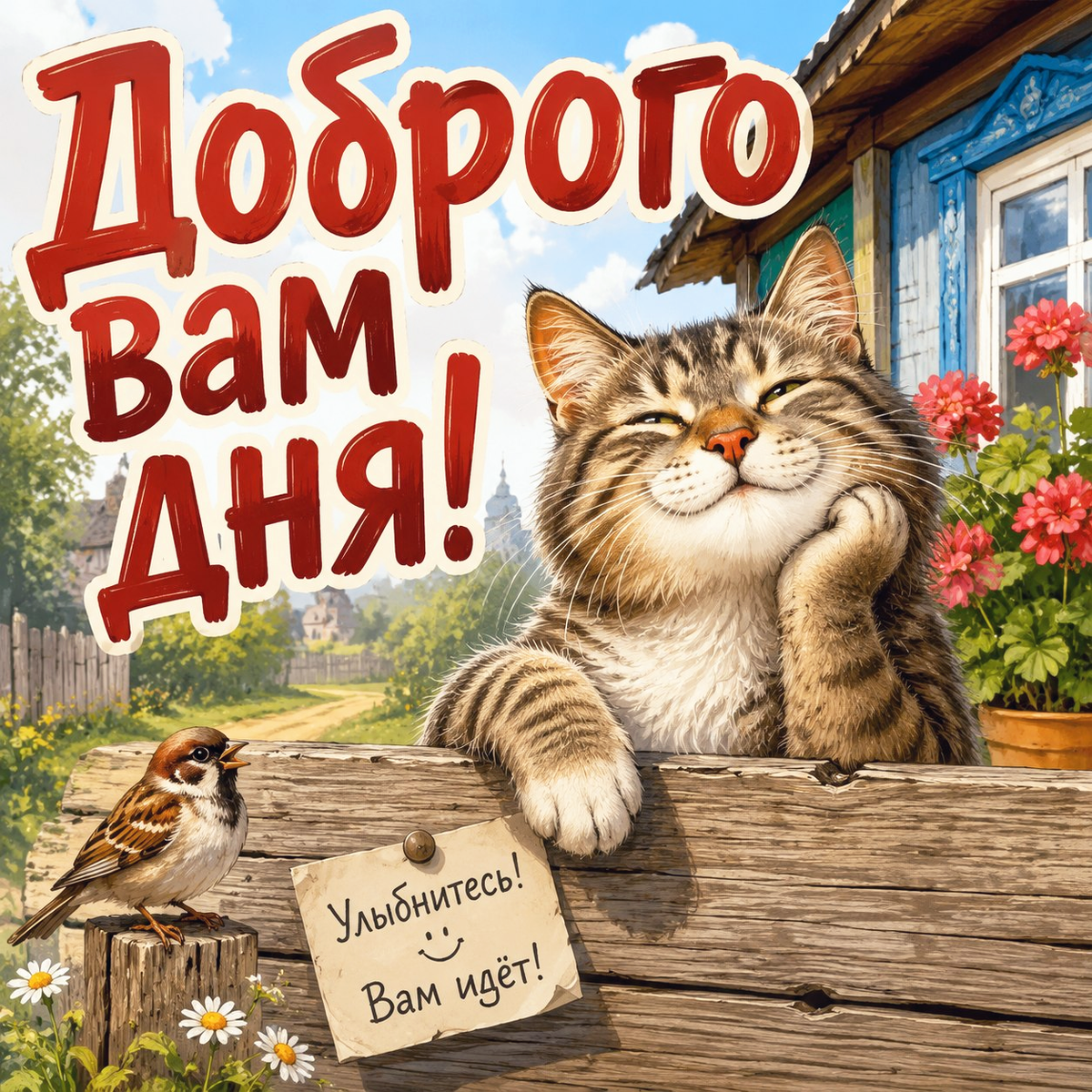 Открытка Доброго вам дня!