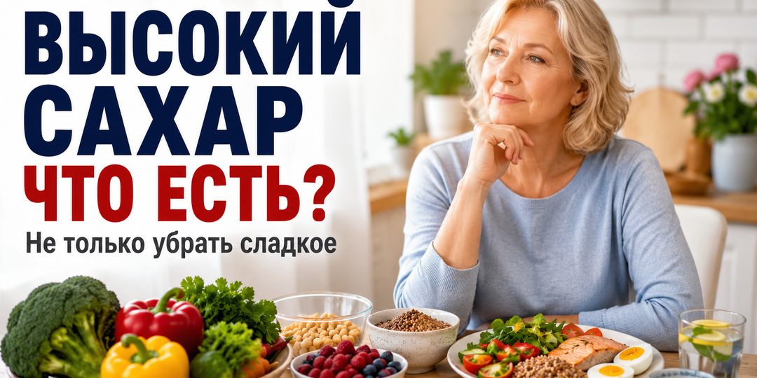 Что есть при высоком сахаре: не только убрать сладкое?