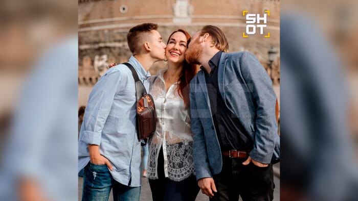 Семья Бродских. Фото © Telegram / SHOT