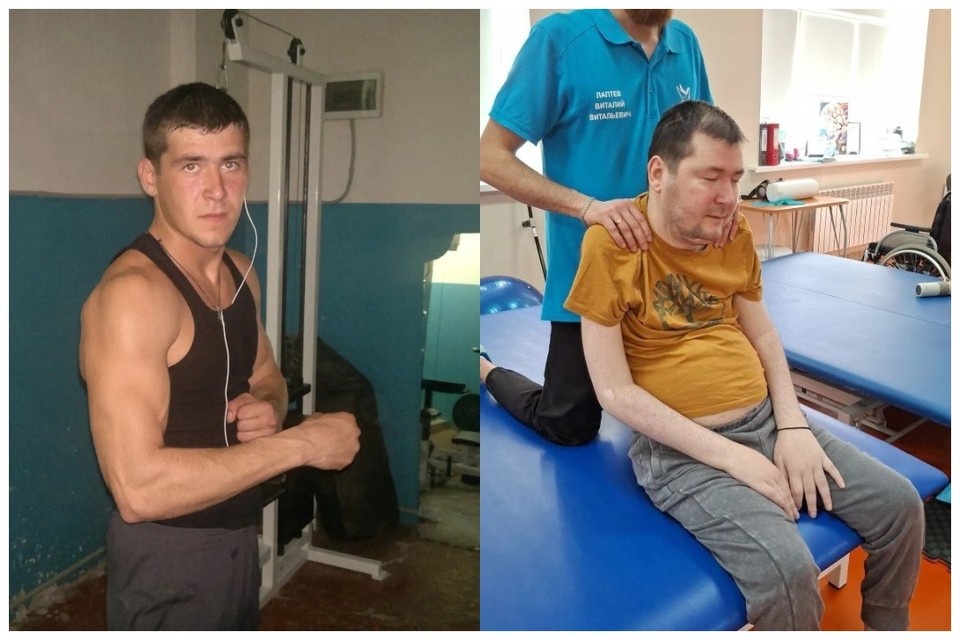    До аварии Вадим был спортивным парнем и занимался армейским рукопашным боем. из архива героя публикации.