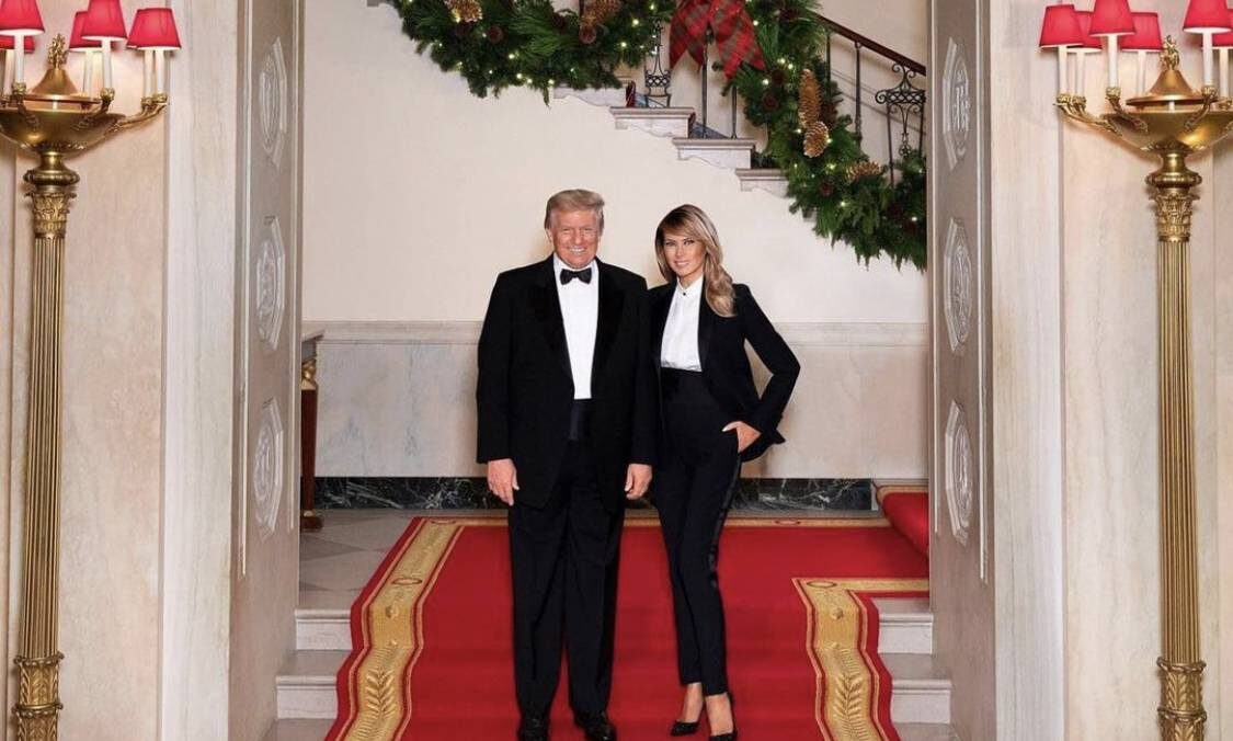Дональд и Мелания Трамп