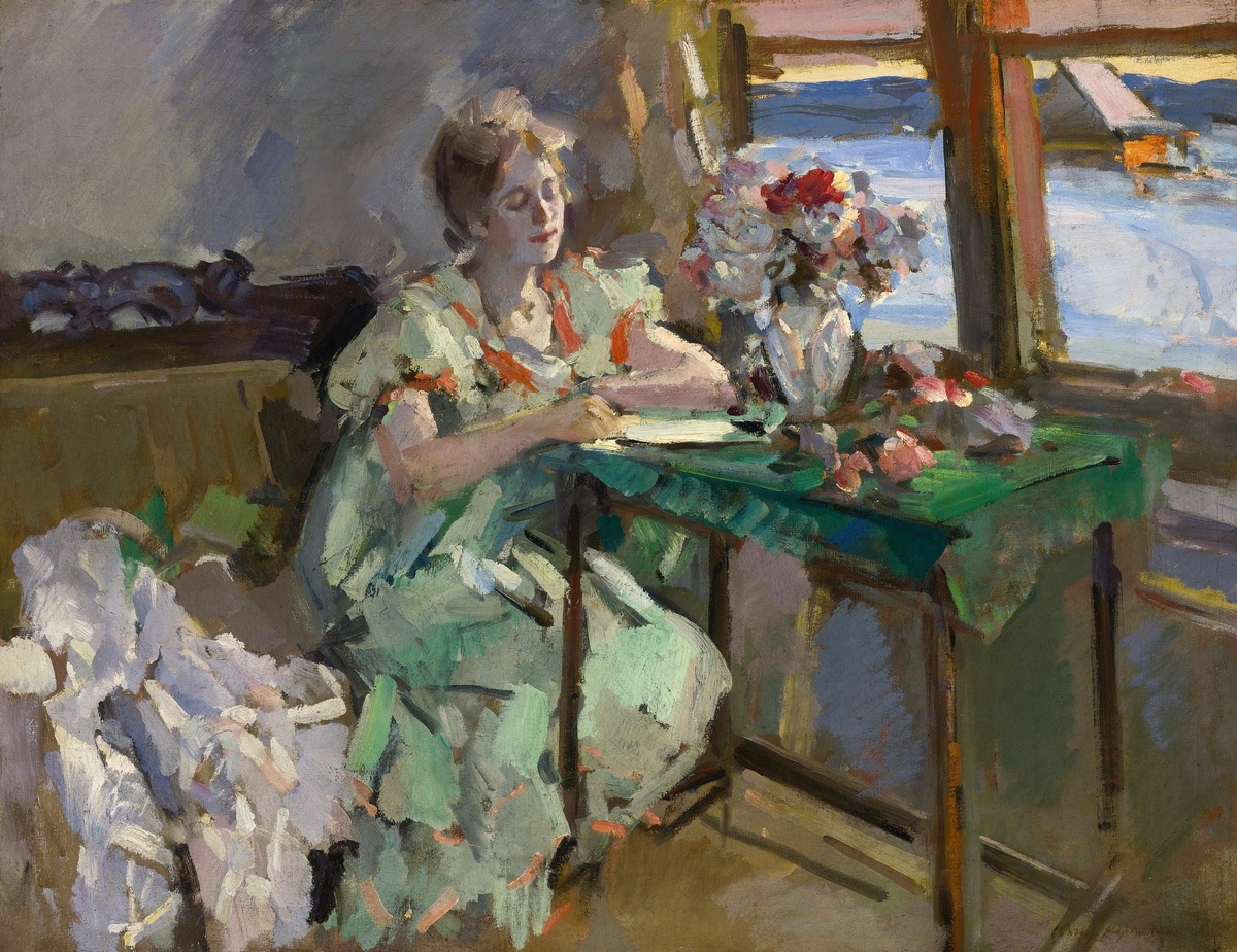 Коровин Константин Алексеевич, У окна