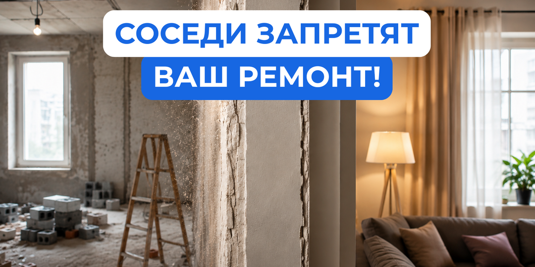 Почему свой ремонт нужно согласовывать с соседями?