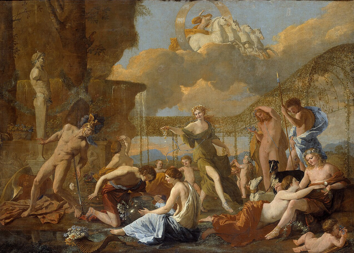 Никола Пуссен. «Царство Флоры», 1631.
