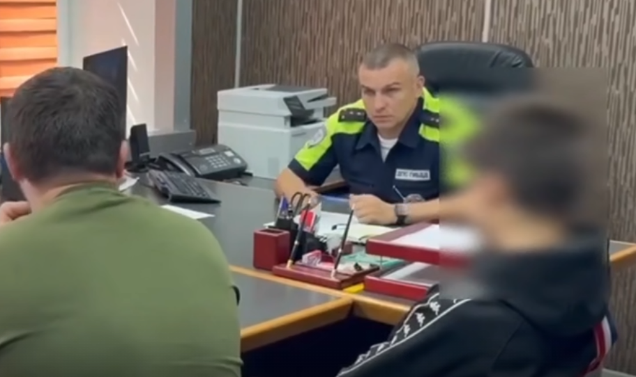 Фото: кадр из видео ГАИ Иркутской области