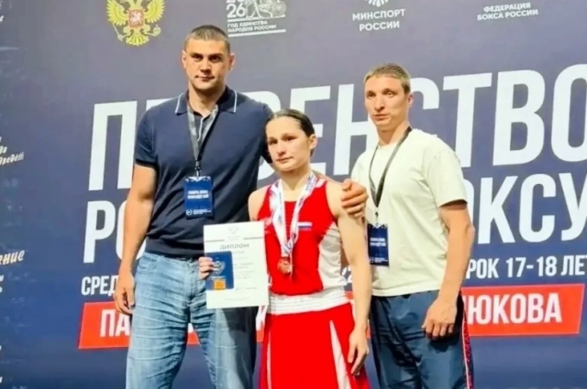    Спортсменка из Владимира завоевала бронзу на первенстве России по боксу