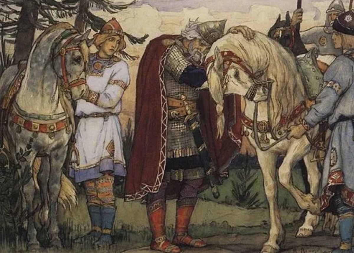 Вещий Олег. Картинка из открытого источника.