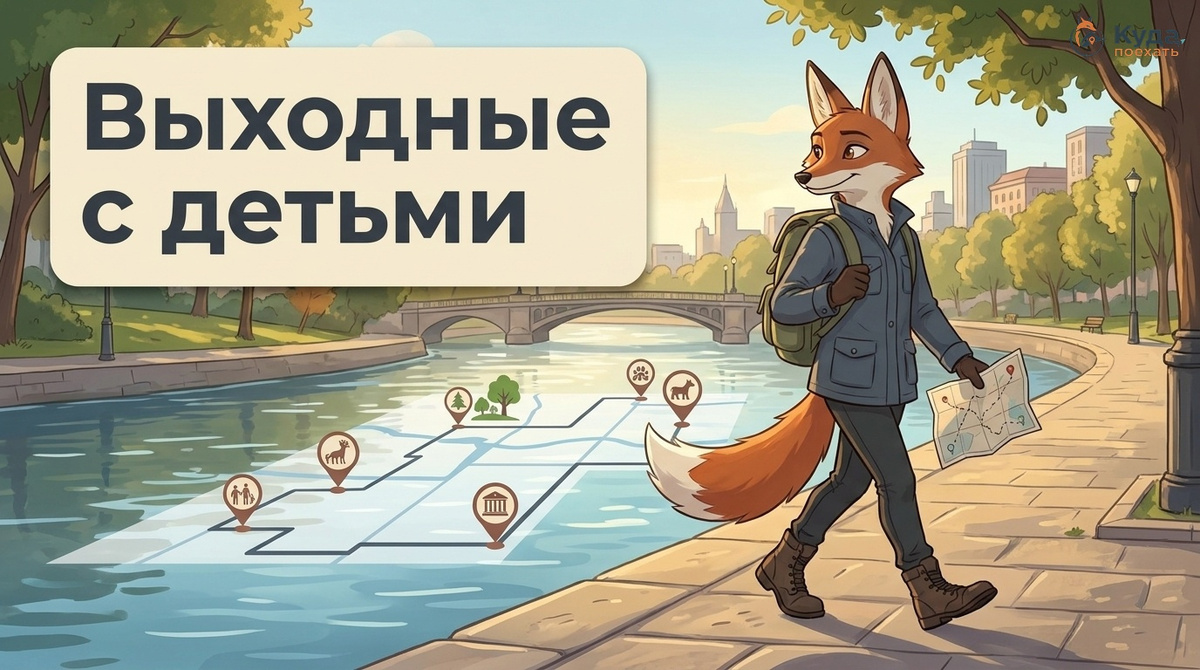 Куда поехать на выходные с детьми из Москвы: маршрут, бюджет и советы в 2026 году